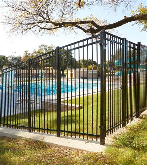 solid metal fence gates